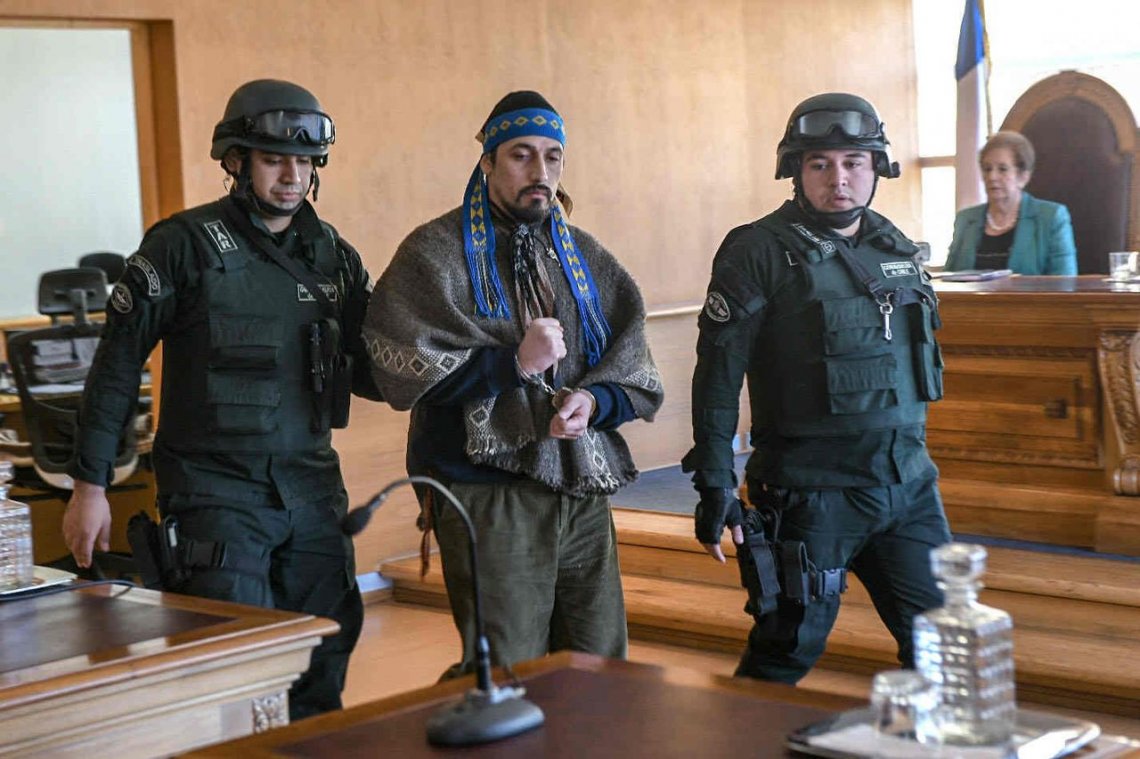Facundo Jones Huala fue condenado en Chile