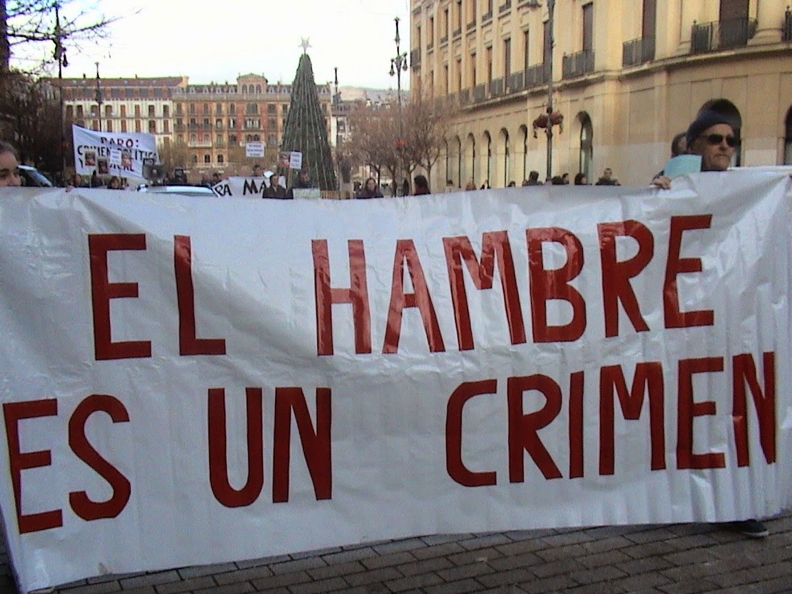 El hambre es un crimen