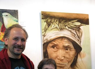 Moni Carrica: cartografías de los pueblos originarios sobre cartón recuperado